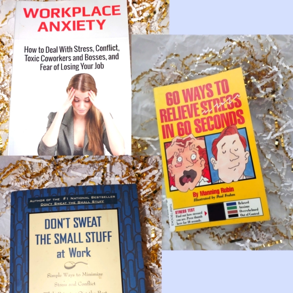 3-Books For Workplace Stress